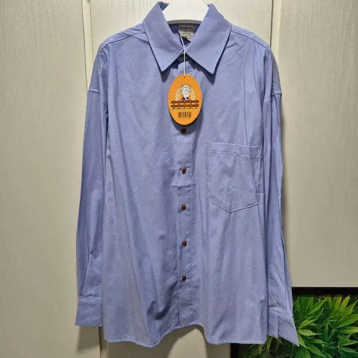 [BUNJANG] Charotte Blue Shirt / (세일)(새상품)Charotte 셔츠 블루