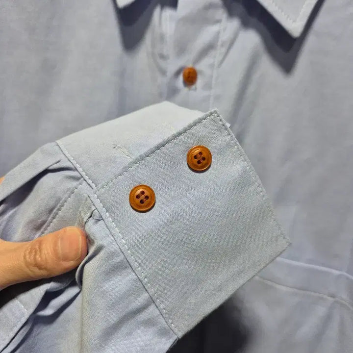 [BUNJANG] Charotte Blue Shirt / (세일)(새상품)Charotte 셔츠 블루