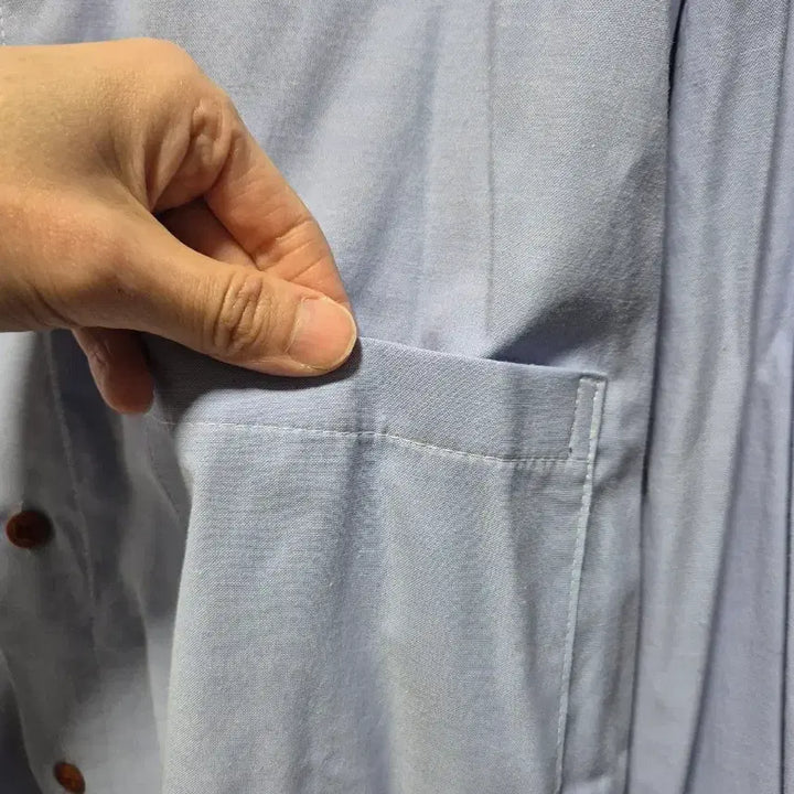 [BUNJANG] Charotte Blue Shirt / (세일)(새상품)Charotte 셔츠 블루