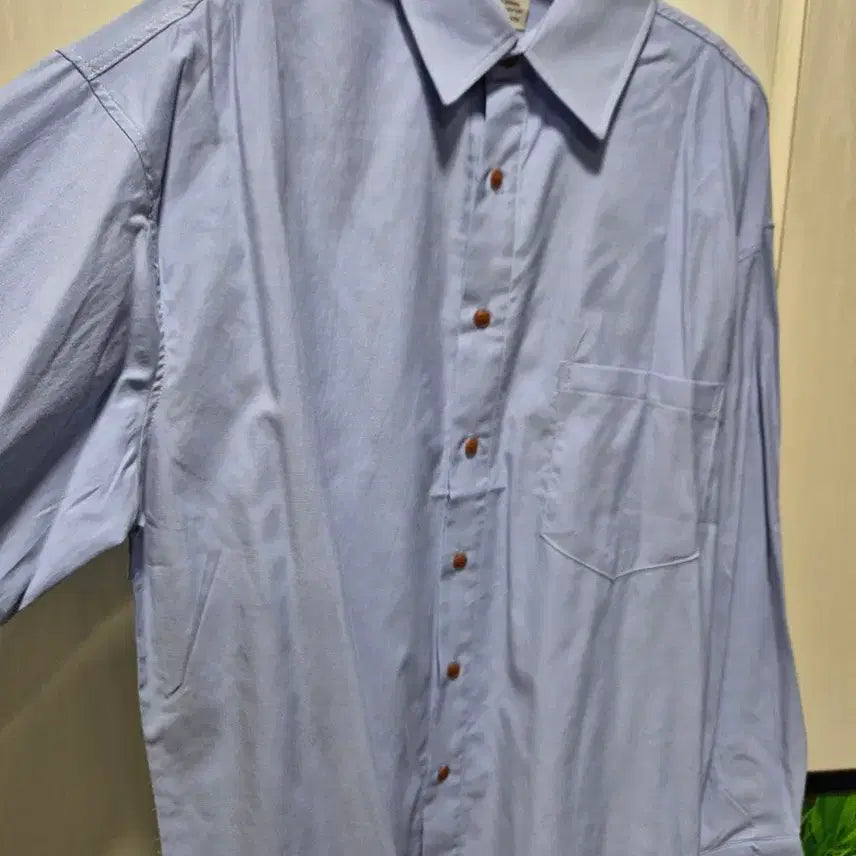 [BUNJANG] Charotte Blue Shirt / (세일)(새상품)Charotte 셔츠 블루
