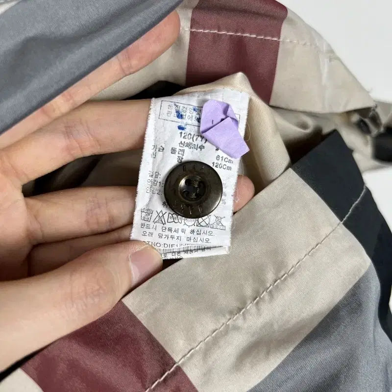 [BUNJANG] Daks Kids Windbreaker Jacket (120) / 닥스/허리조임 바람막이 자켓 점퍼 아동120 7/라덴
