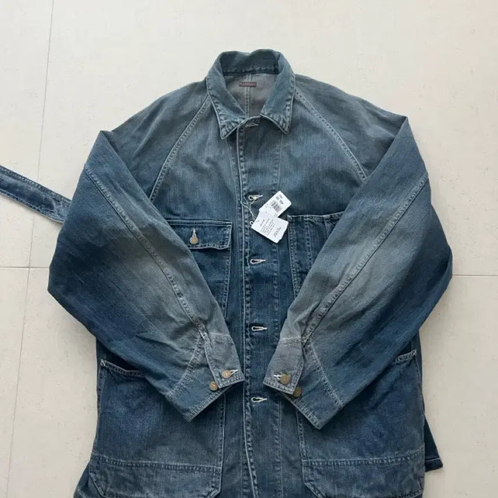 [BUNJANG] KAPITAL Denim Cherokee Coverall Jacket / 캐피탈 KAPITAL 데님 체로키 커버올 5사이즈 판매합니다