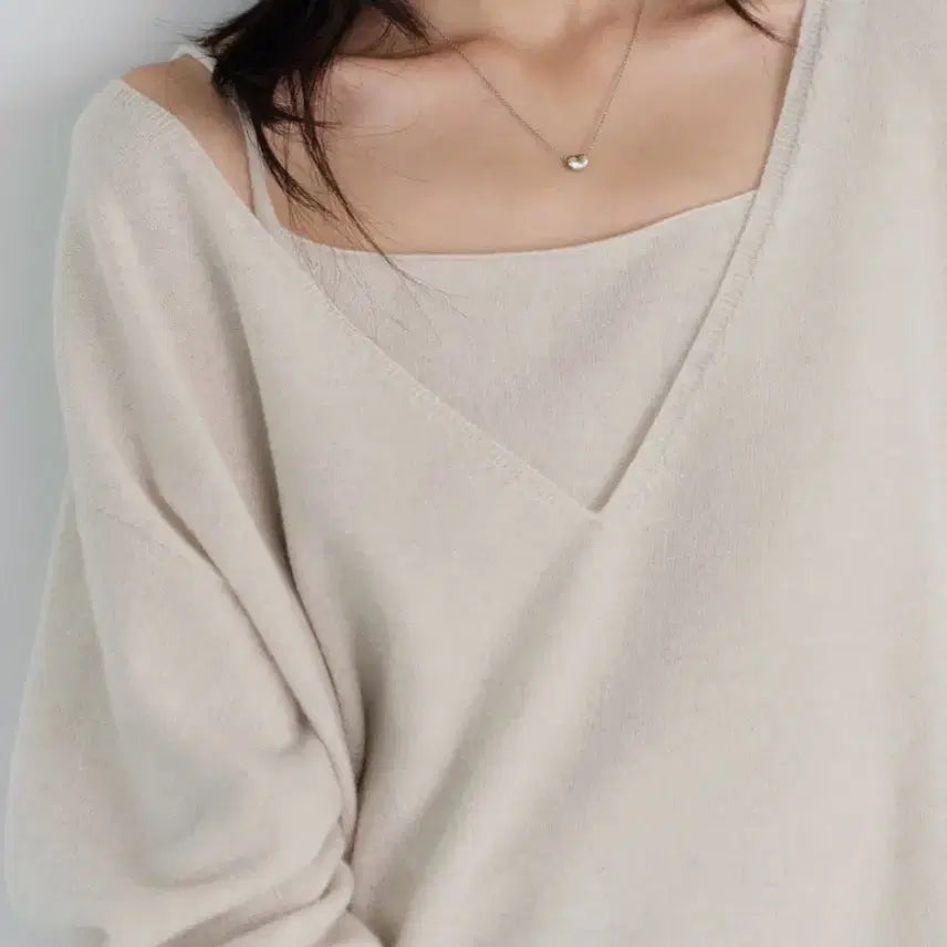 [BUNJANG] U.RAGO Yak Wool V-Neck Knit / [새상품] 유라고 Yak wool v-neck knit
