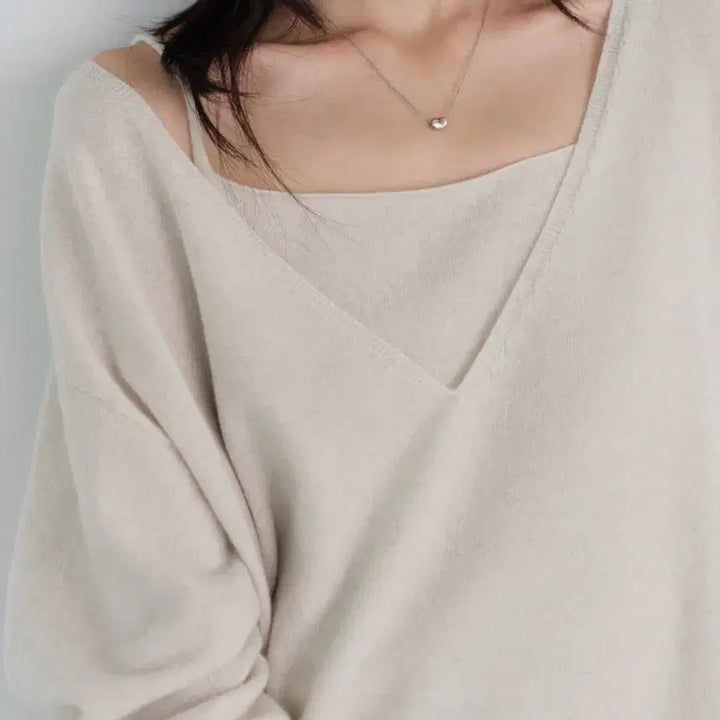 [BUNJANG] U.RAGO Yak Wool V-Neck Knit / [새상품] 유라고 Yak wool v-neck knit