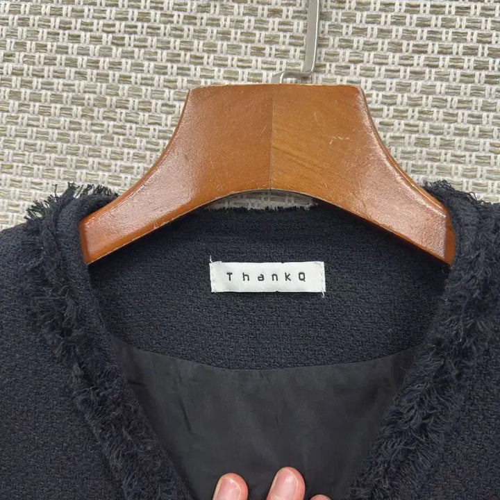 [BUNJANG] Vintage Cropped Tweed Jacket (90, M14747) / 빈티지 크롭 트위드 자켓 90 M14747