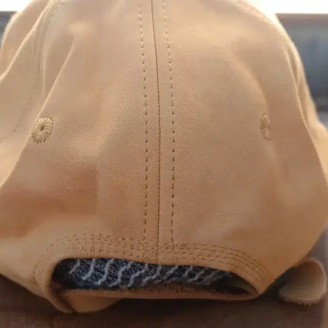 [BUNJANG] Timberland Nubuck Leather Ball Cap Hat / 팀버랜드) 위트 컬러 누벅 레더 볼캡 모자