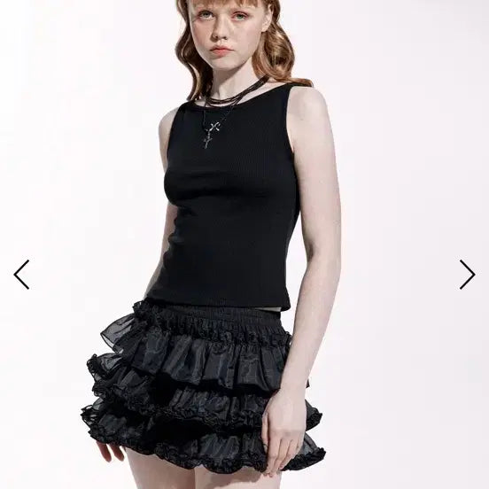 [SOLD OUT] 러프넥 튜튜 팬츠 스커트