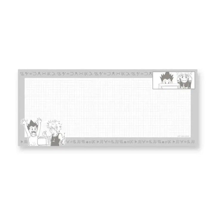 [BUNJANG] Hunter x Hunter Jump Shop Paper Pad Memo - Gon, Killua / 헌터헌터 점프샵 종이 패드 메모 메모지 곤 키르아 미개봉