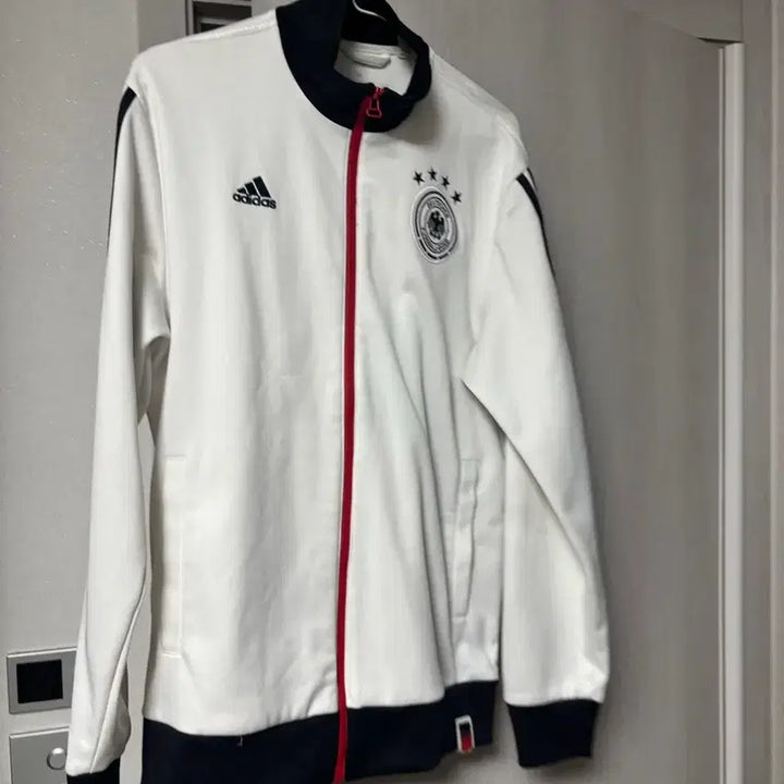 [BUNJANG] Adidas Rare White &amp; Black German National Team Track Top Jersey / 희귀 아디다스 흰검 오레오 독일 국대 트랙탑 져지
