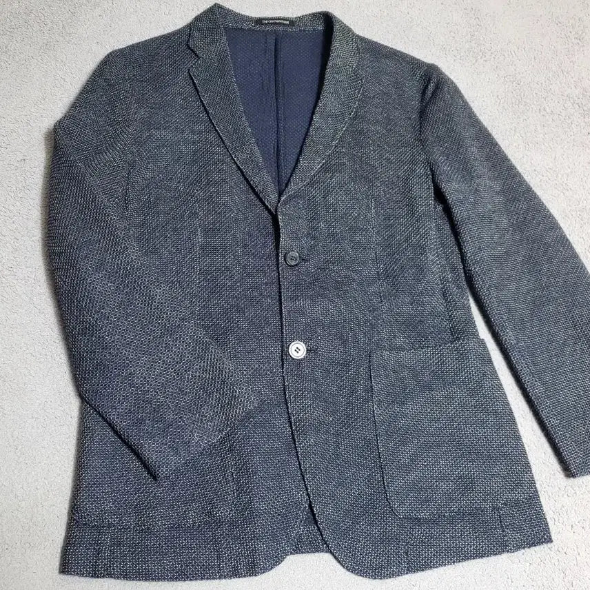 [BUNJANG] Emporio Armani Tweed Blazer Jacket / 48/100 엠포리오 아르마니 알마니 봄여름 트위드 블레이져 자켓
