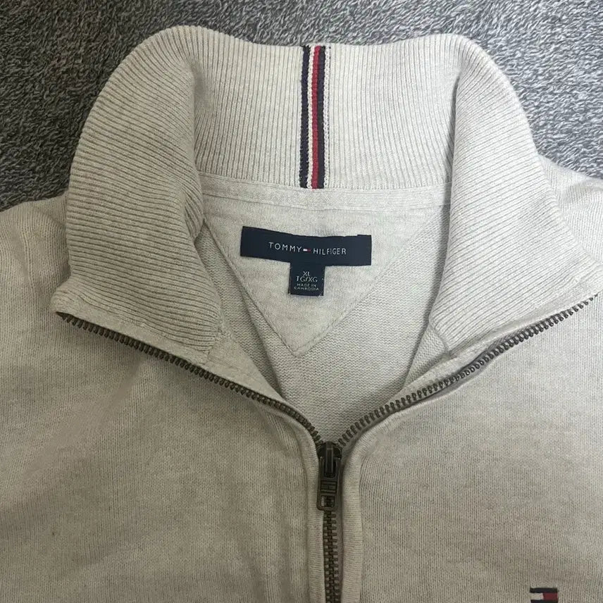[BUNJANG] Tommy Hilfiger Half-Zip XL Pullover / 타미힐피거 반집업 xl