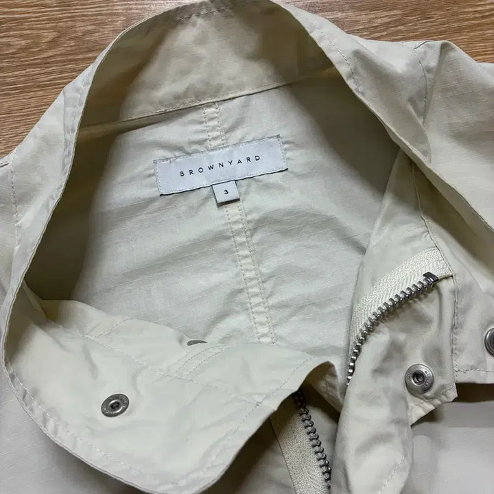 [BUNJANG] Brown Yard Essential Short Jacket Ecru / 브라운야드 에센셜 숏 자켓 3사이즈 에크루색상