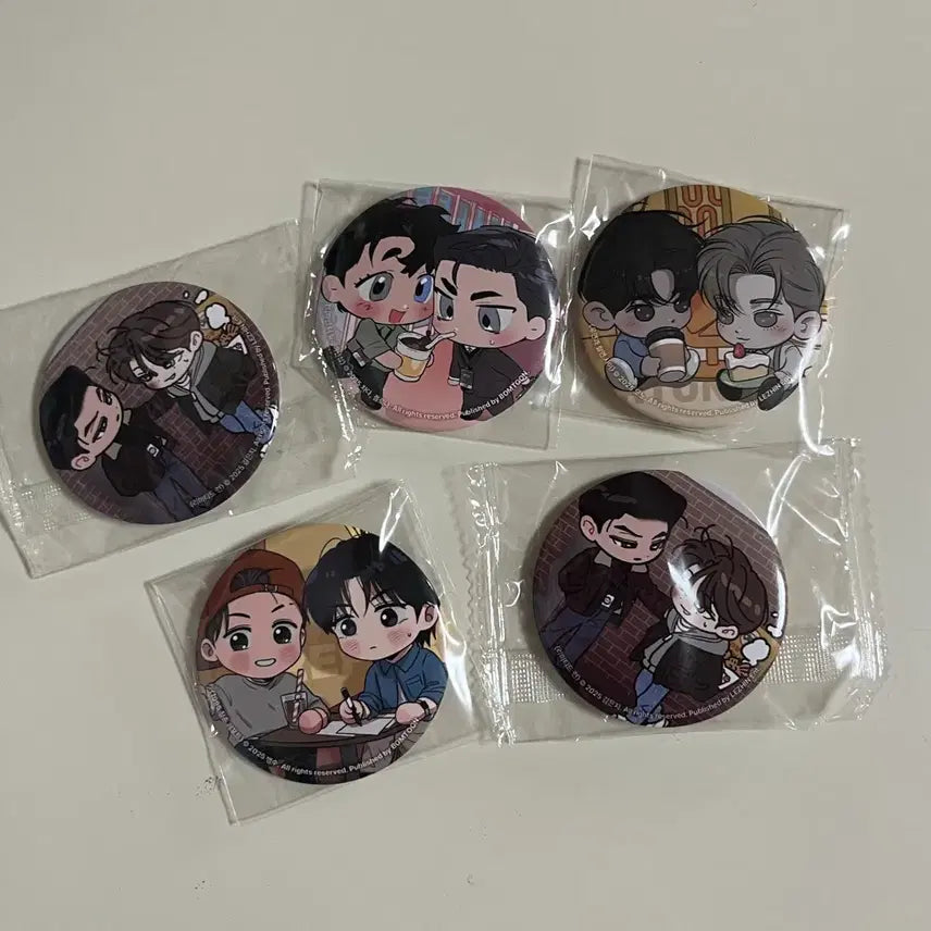 [BUNJANG] JaeMiShop Reborn Can Badge DTR Limited Run / 재이미샵 레봄 캔뱃지 디티알 리미티드런 우연과필연사이 1995청춘레포트