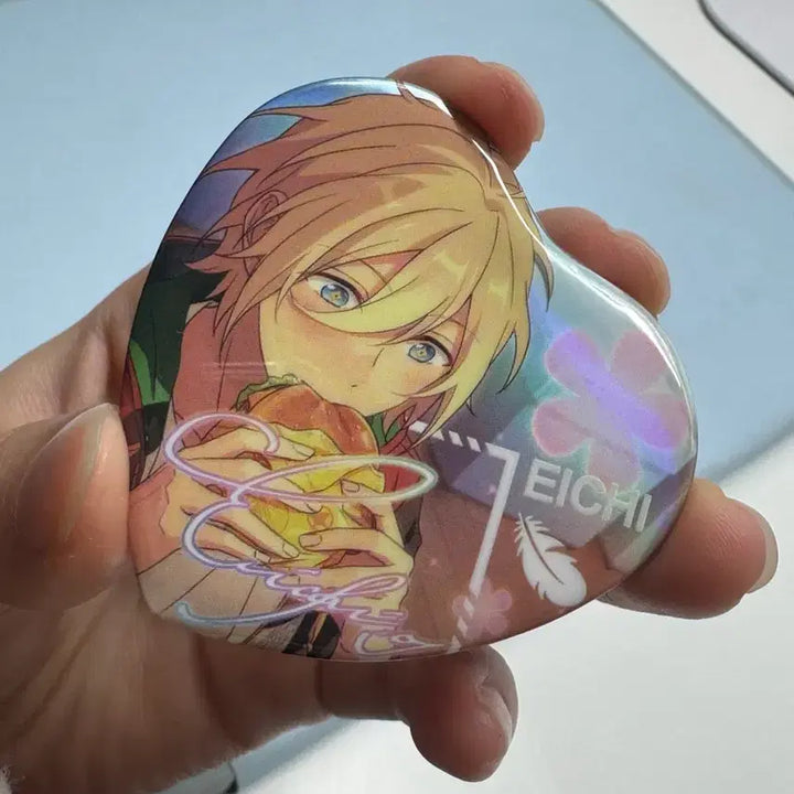 [BUNJANG] Ensemble Stars H Heart Can Badge / 앙스타 에이치 하트캔뱃지 판매