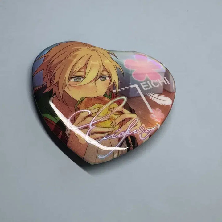 [BUNJANG] Ensemble Stars H Heart Can Badge / 앙스타 에이치 하트캔뱃지 판매