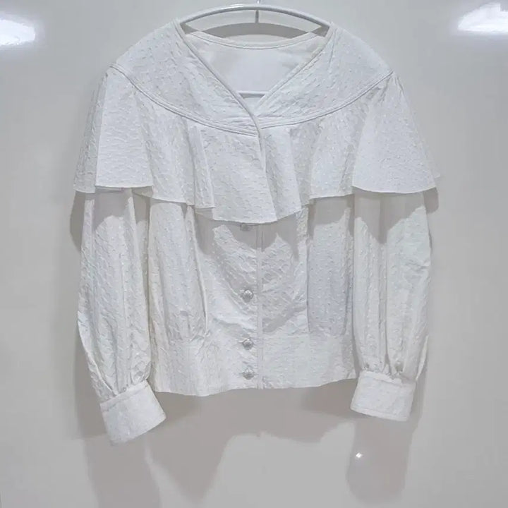 [BUNJANG] System Objet Ivory Jacket Blouse / 한섬 오브제 아이보리 자켓 블라우스