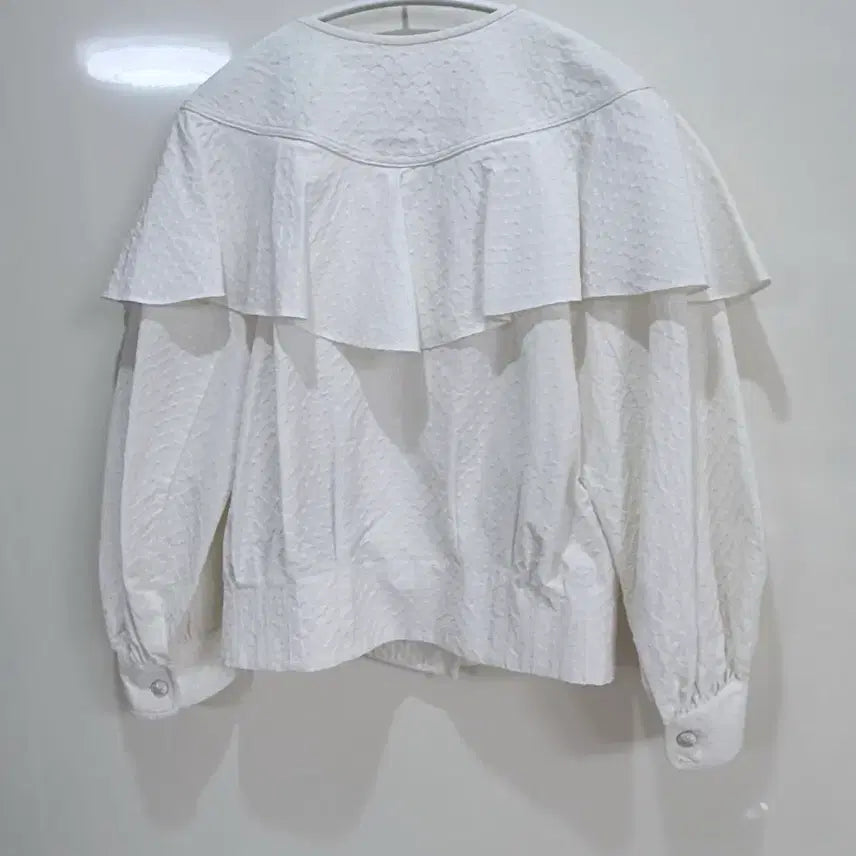 [BUNJANG] System Objet Ivory Jacket Blouse / 한섬 오브제 아이보리 자켓 블라우스