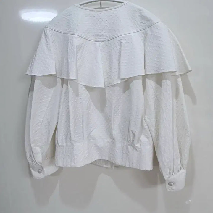 [BUNJANG] System Objet Ivory Jacket Blouse / 한섬 오브제 아이보리 자켓 블라우스