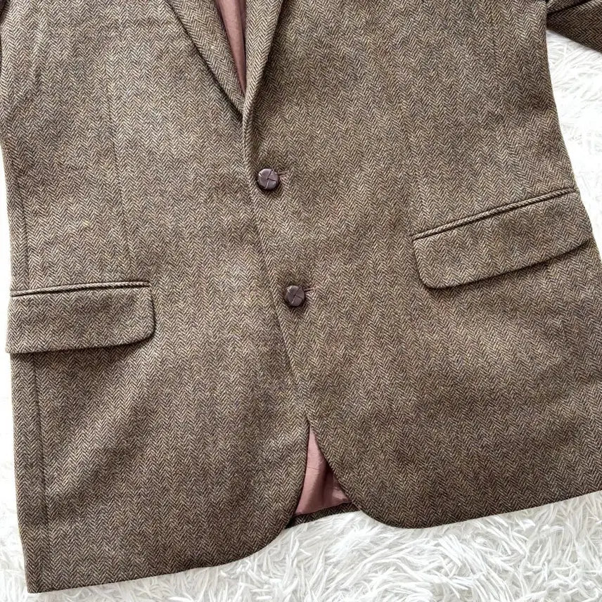 [BUNJANG] Brooks Brothers Brown Tweed Jacket / 브룩스브라더스 브라운 트위드 자켓