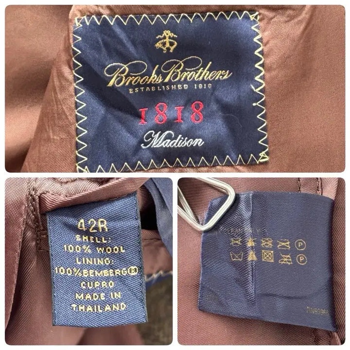 [BUNJANG] Brooks Brothers Brown Tweed Jacket / 브룩스브라더스 브라운 트위드 자켓