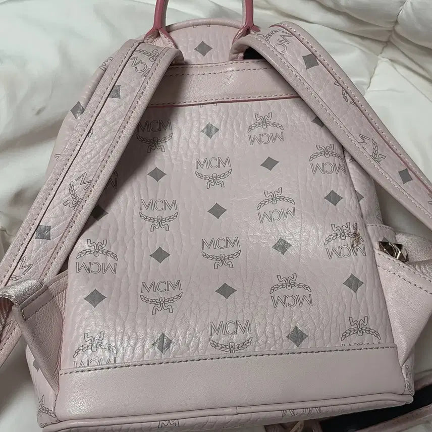 [SOLD OUT] 정품 MCM 백팩 파우더핑크 미니