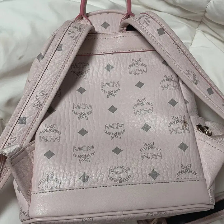 [SOLD OUT] 정품 MCM 백팩 파우더핑크 미니