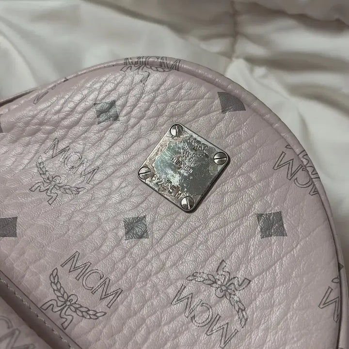 [SOLD OUT] 정품 MCM 백팩 파우더핑크 미니