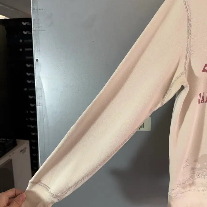 [BUNJANG] Polo Jeans Distressed Logo Sweatshirt / 폴로 진스 빈티지 디스트레스드 로고 맨투맨