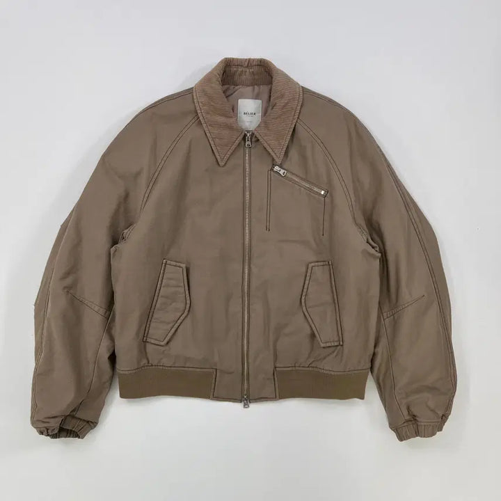 [BUNJANG] Vellie Atelier Corduroy Collar Bomber Jacket / 벨리에 아뜰리에 코듀로이 카라 봄버 자켓