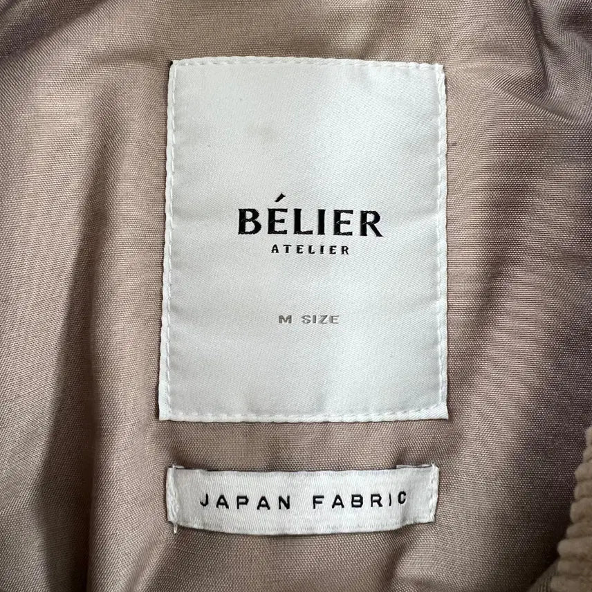 [BUNJANG] Vellie Atelier Corduroy Collar Bomber Jacket / 벨리에 아뜰리에 코듀로이 카라 봄버 자켓