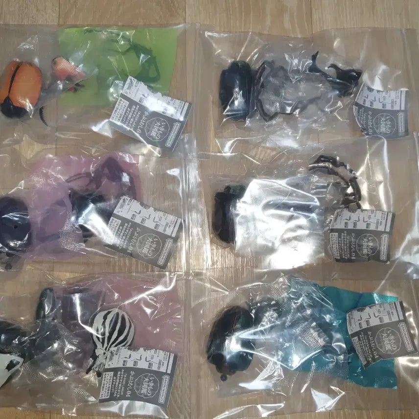 [BUNJANG] Bandai Insect Encyclopedia Beetle 04 Set / 반다이 생물대도감 딱정벌레 04탄 6마리 세트