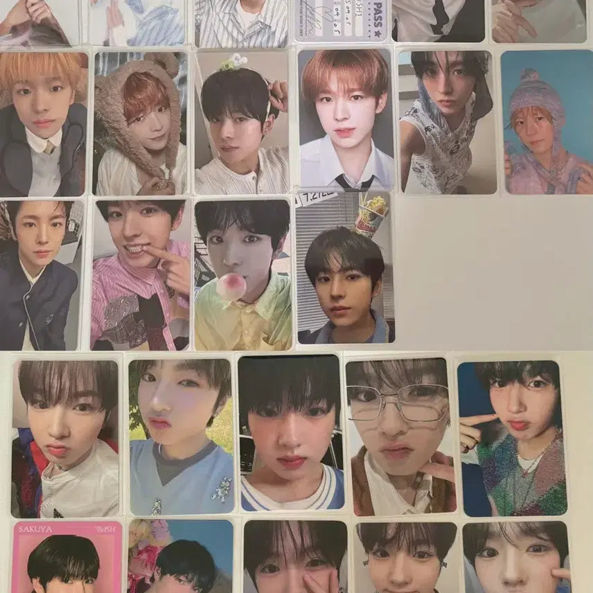 [BUNJANG] NCT WISH Yushi Sakuya Photocard Bundle Set / 엔시티위시 유우시 사쿠야 포카 일괄 처분 양도