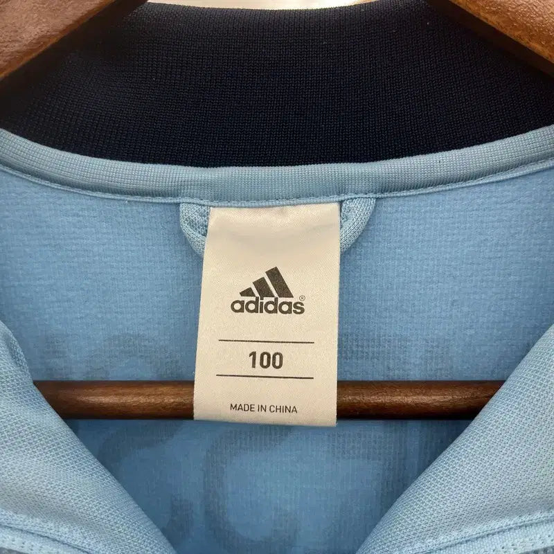 [BUNJANG] Adidas Argentina Messi Jersey Zip-up Jacket / 아디다스 희귀 아르헨티나 메시 져지 집업 100 C10301