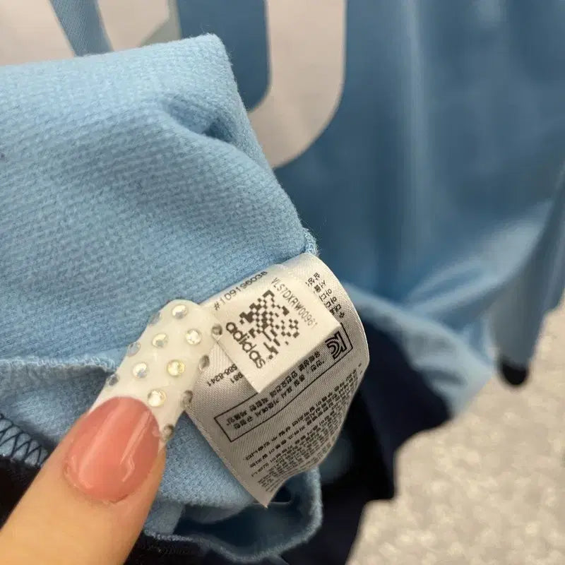 [BUNJANG] Adidas Argentina Messi Jersey Zip-up Jacket / 아디다스 희귀 아르헨티나 메시 져지 집업 100 C10301