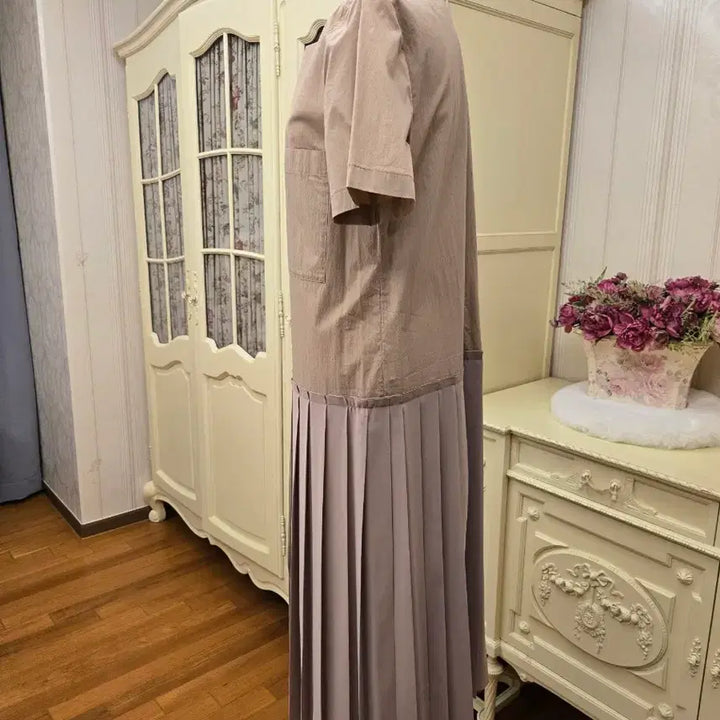 [BUNJANG] Beanpole Pleated Dress / 빈폴 원피스
