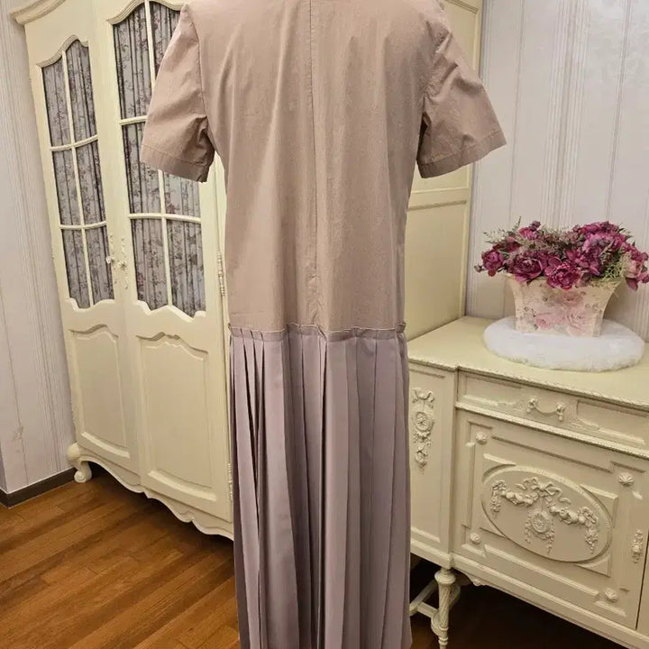 [BUNJANG] Beanpole Pleated Dress / 빈폴 원피스