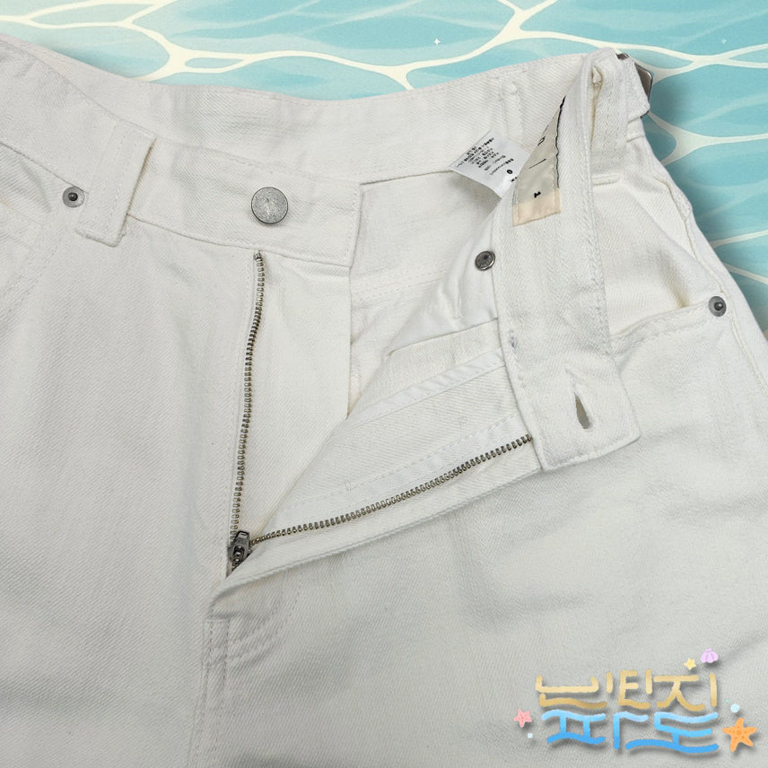 [BUNJANG] 32 NOUN White Denim Pants / 32 NOUN 노운 화이트 데님팬츠