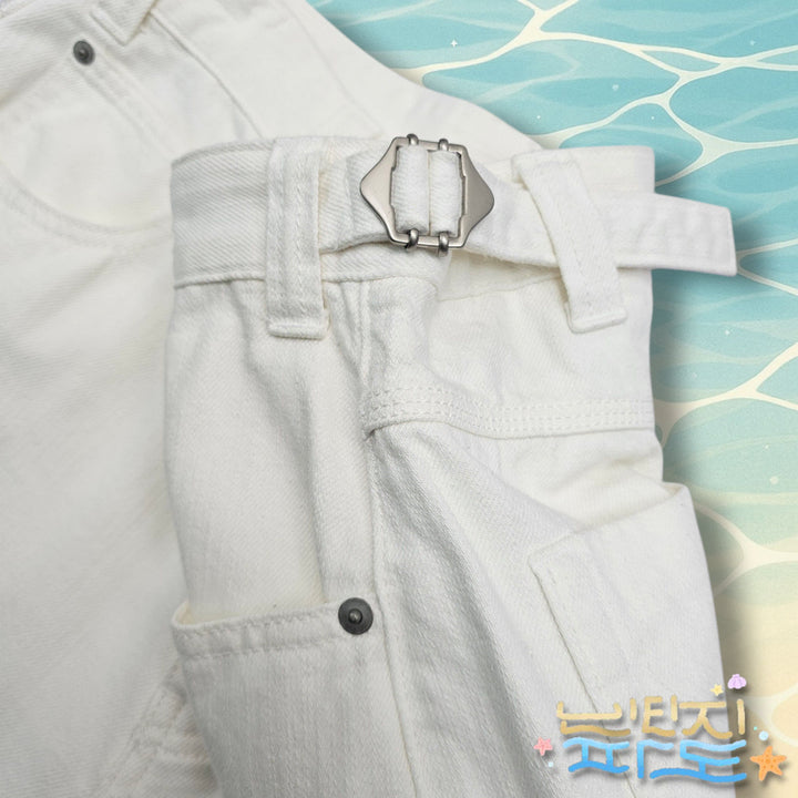 [BUNJANG] 32 NOUN White Denim Pants / 32 NOUN 노운 화이트 데님팬츠
