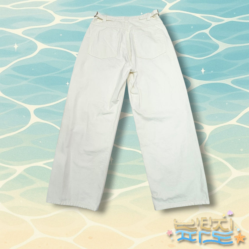 [BUNJANG] 32 NOUN White Denim Pants / 32 NOUN 노운 화이트 데님팬츠