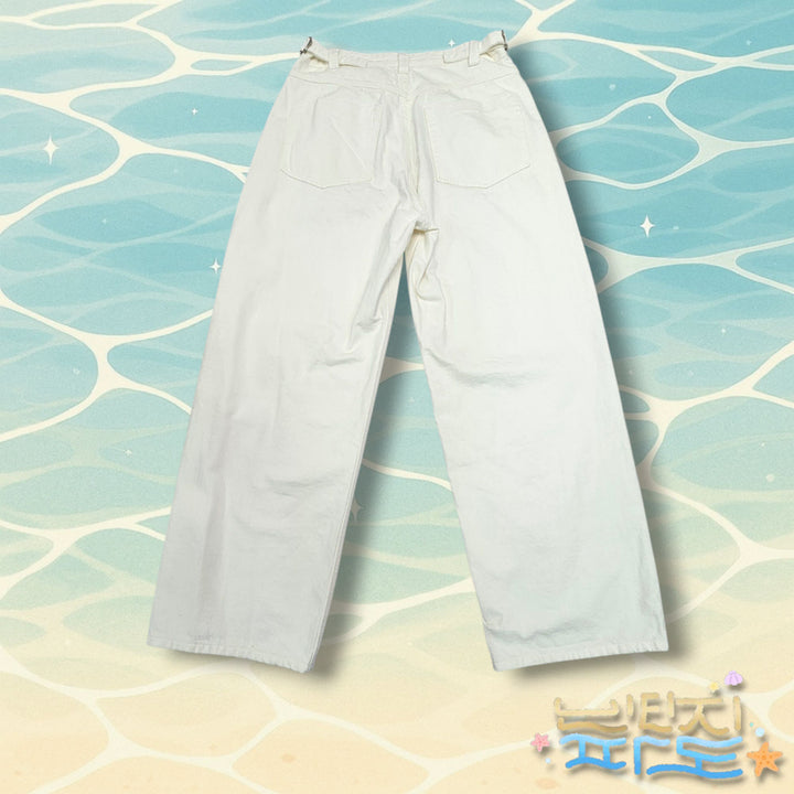 [BUNJANG] 32 NOUN White Denim Pants / 32 NOUN 노운 화이트 데님팬츠