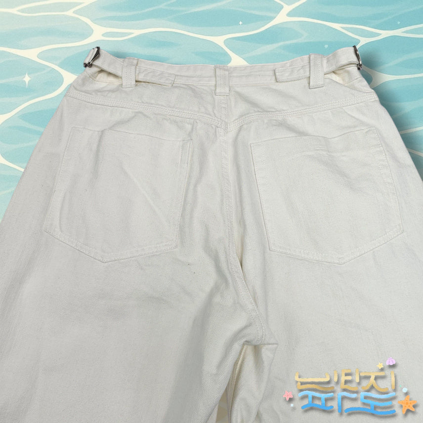 [BUNJANG] 32 NOUN White Denim Pants / 32 NOUN 노운 화이트 데님팬츠