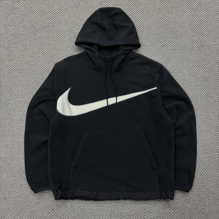 [BUNJANG] Nike Big Swoosh Fleece Hoodie / 나이키 빅스우시 플리스 후드티 v2404