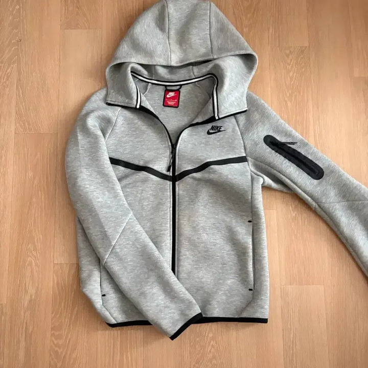 [BUNJANG] Nike Tech Fleece Hoodie Gray S / 나이키 테크팩 세트 그래이 S