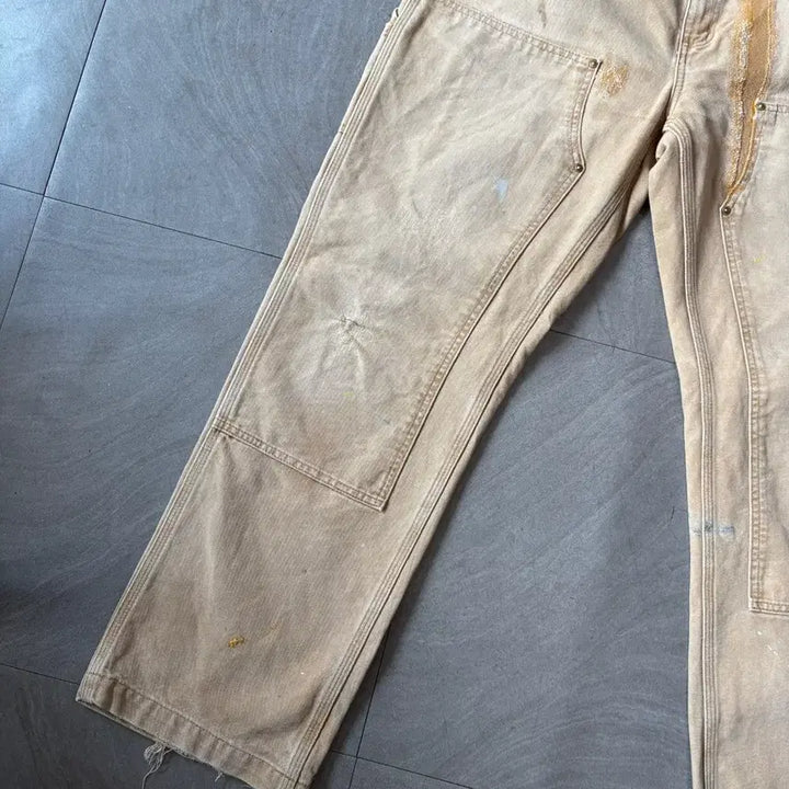 [BUNJANG] Carhartt Double Knee Pants / 칼하트 정품 브라운 더블니 팬츠 바지