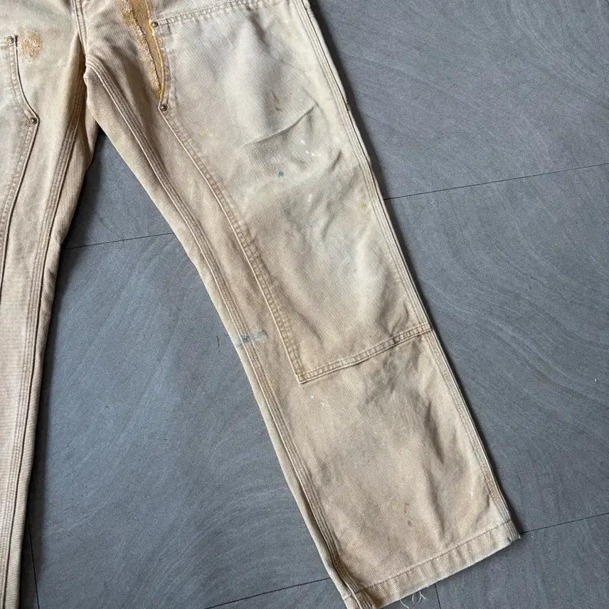 [BUNJANG] Carhartt Double Knee Pants / 칼하트 정품 브라운 더블니 팬츠 바지