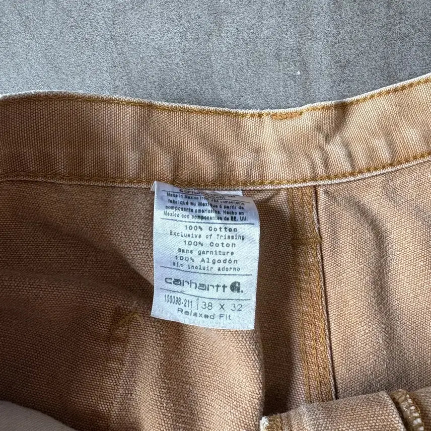 [BUNJANG] Carhartt Double Knee Pants / 칼하트 정품 브라운 더블니 팬츠 바지