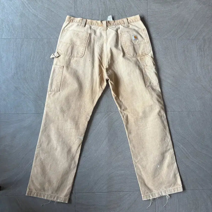 [BUNJANG] Carhartt Double Knee Pants / 칼하트 정품 브라운 더블니 팬츠 바지
