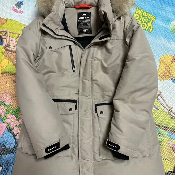 [BUNJANG] Aider Beige Padded Jacket (L) / 아이더 패딩 L 팔아용