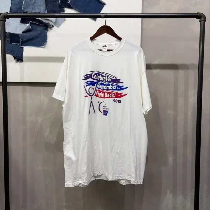 [BUNJANG] USA Relay for Life Vintage T-shirt / (110) 빈티지 USA 2012 Relay for Life 반팔 티