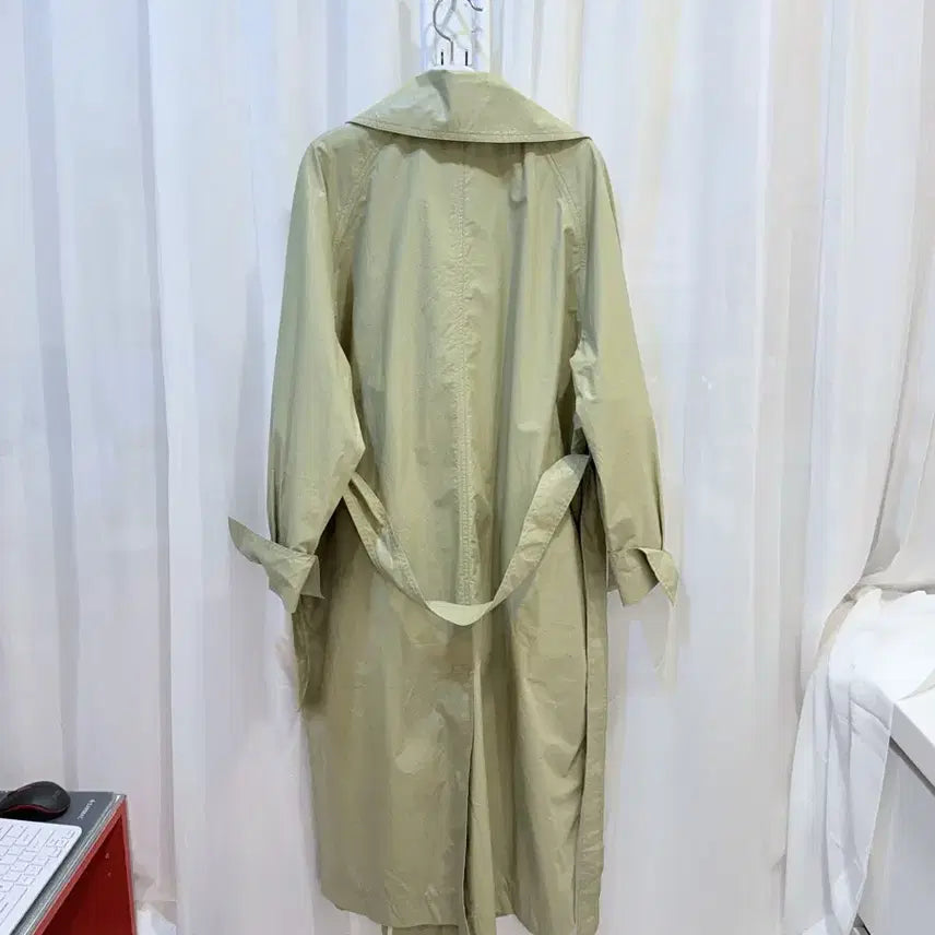[BUNJANG] Opening Sunshine Olive Trench Coat / 오프닝선샤인 트렌치코트